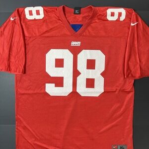 New York Giants Jesse Armstead #98 Red NFL Nike Jersey Men's XL Football Sports